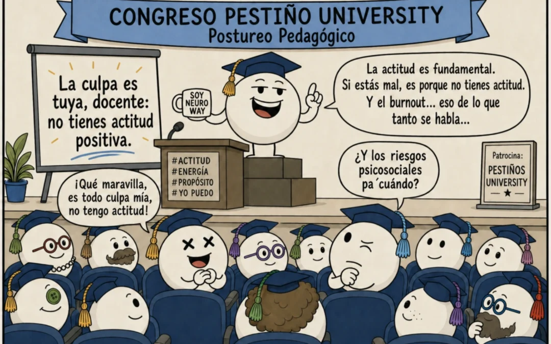 Mitos docentes a examen. Nº 2 | La culpa es tuya, docente: no tienes actitud positiva